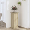 VIDAXL -Pflanzenstandard 33x33x80 cm verarbeitetes Holz Sonoma Eiche -Colored