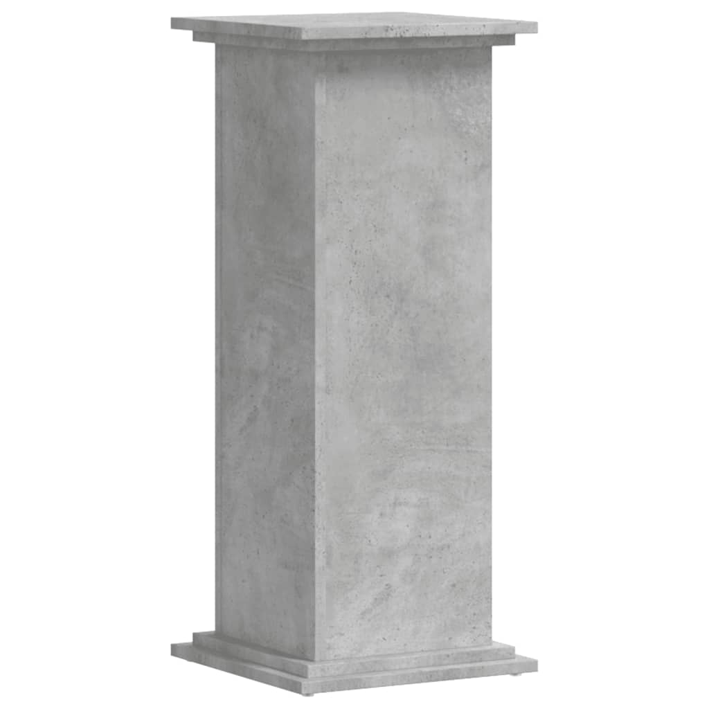 VIDAXL -Pflanzenstandard 33x33x80 cm verarbeiteter Holzbetonglijs