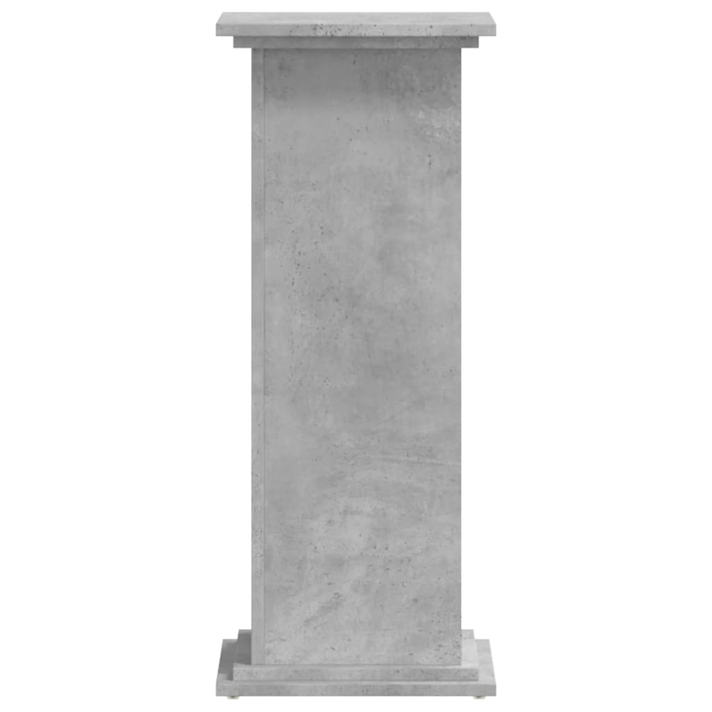 VIDAXL -Pflanzenstandard 33x33x80 cm verarbeiteter Holzbetonglijs