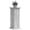 VIDAXL -Pflanzenstandard 33x33x80 cm verarbeiteter Holzgrau Sonoma -Eiche