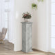 VIDAXL -Pflanzenstandard 33x33x100 cm verarbeiteter Holzbetonglijs