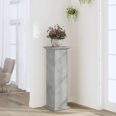 VIDAXL -Pflanzenstandard 33x33x100 cm verarbeiteter Holzbetonglijs