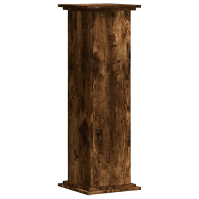 VIDAXL -Pflanzenstandard 33x33x100 cm verarbeiteter Holzgeräuchchen -Eiche gefärbt
