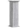VIDAXL -Pflanzenstandard 33x33x100 cm verarbeiteter Holzgrau Sonoma Eiche