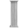 VIDAXL -Pflanzenstandard 33x33x100 cm verarbeiteter Holzgrau Sonoma Eiche