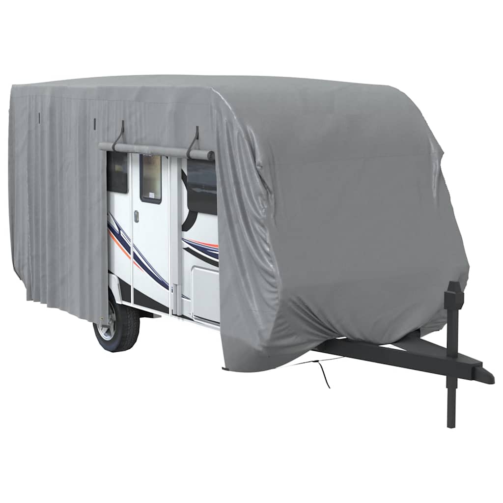 Vidaxl Caravanhoes 610x250x220 cm nicht -grapy grau