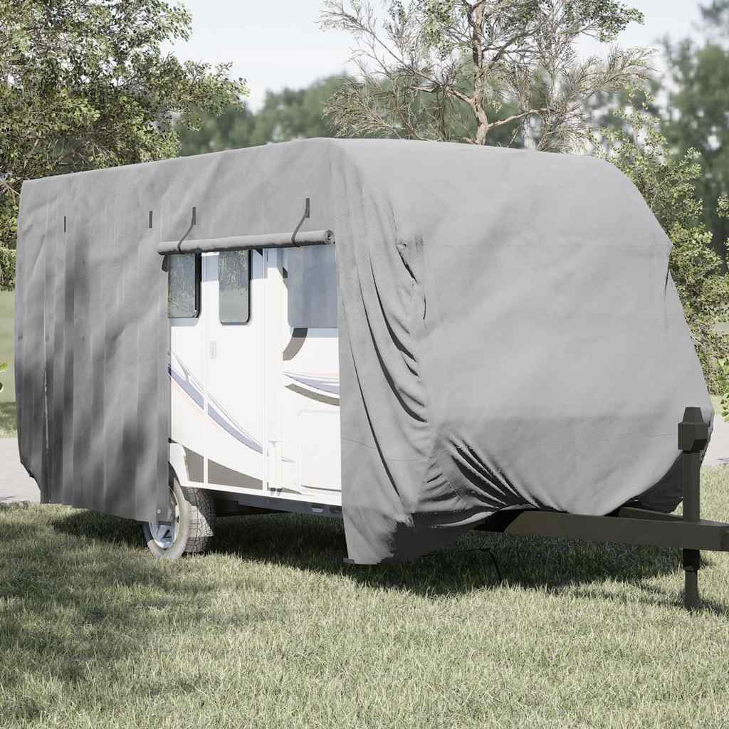 VIDAXL CARAVANHOES 670X250X220 CM NICHT -GRAY GRAU