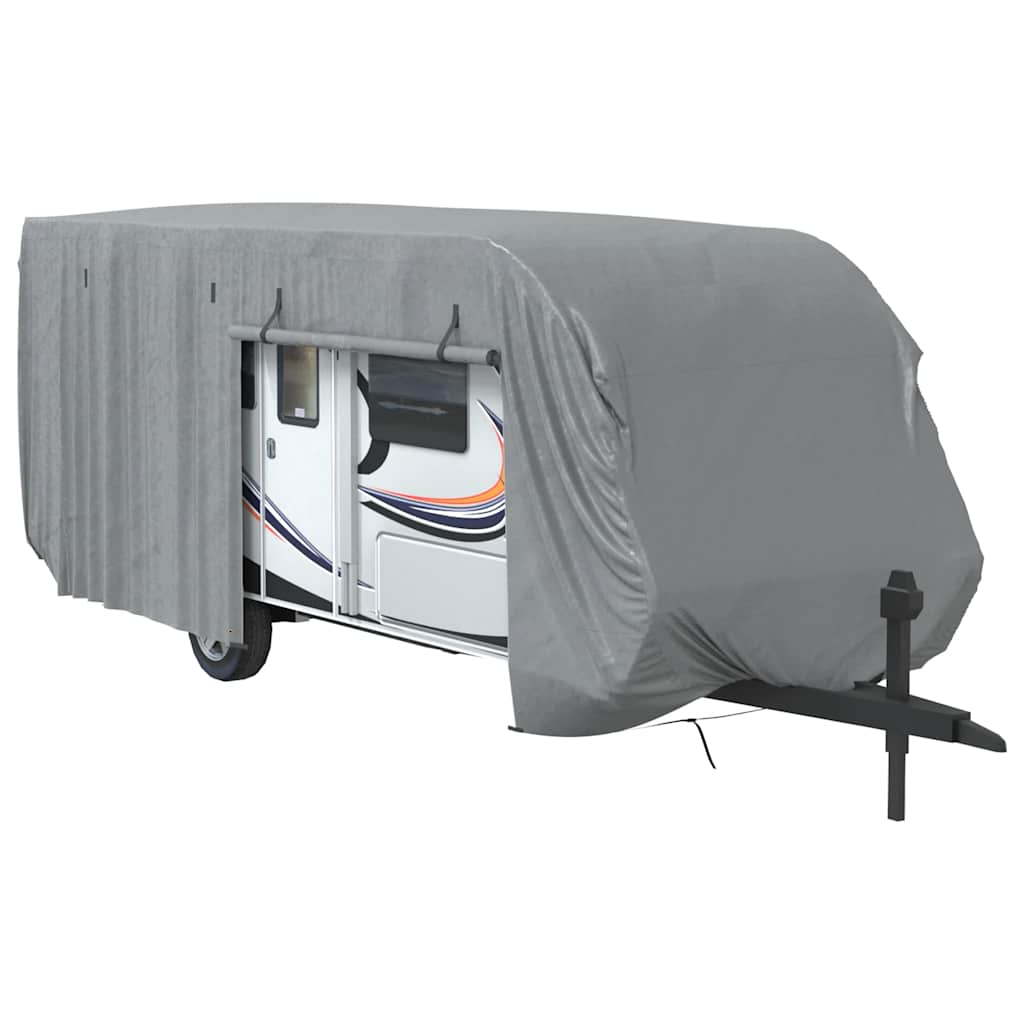 Vidaxl Caravanhoes 732x250x220 cm Nicht -Länge grau