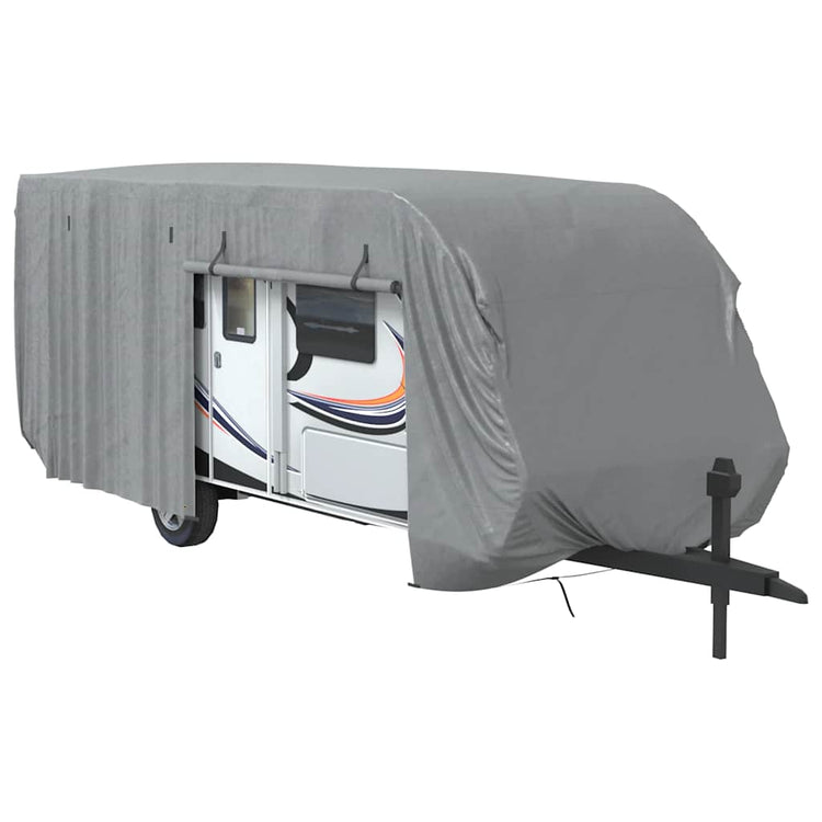 Vidaxl Caravanhoes 732x250x220 cm Nicht -Länge grau