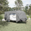 Vidaxl Caravanhoes 732x250x220 cm Nicht -Länge grau