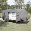 Vidaxl Caravanhoes 732x250x220 cm Nicht -Länge grau
