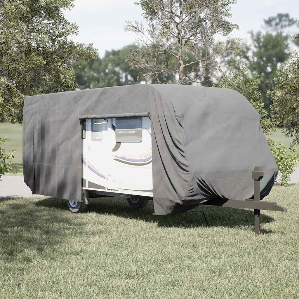 Vidaxl Caravanhoes 732x250x220 cm Nicht -Länge grau