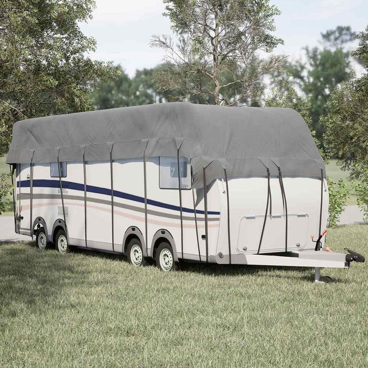 Vidaxl Caravan Dach 900x300 cm nicht -Winggrau grau grau