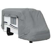 Vidaxl Camper Cover 610x235x275 cm vliesvlies grau - afbeelding 2