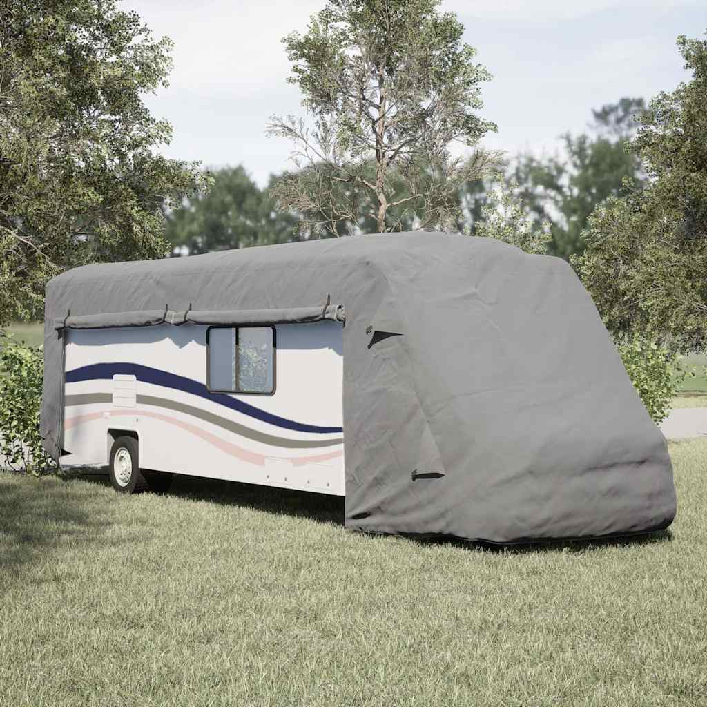 Vidaxx Wohnmobilabdeckungen 870x235x275 cm Vlies grau