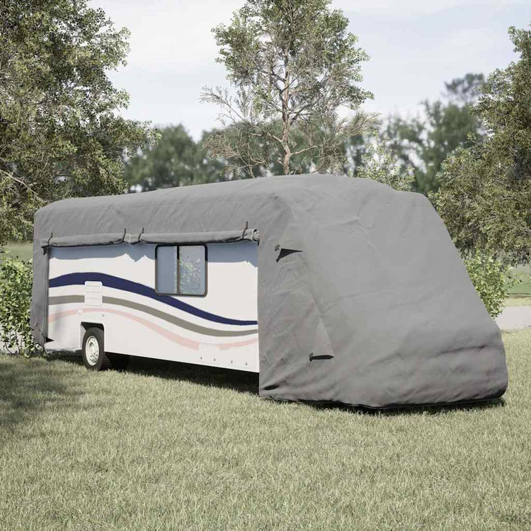 Vidaxx Wohnmobilabdeckungen 870x235x275 cm Vlies grau