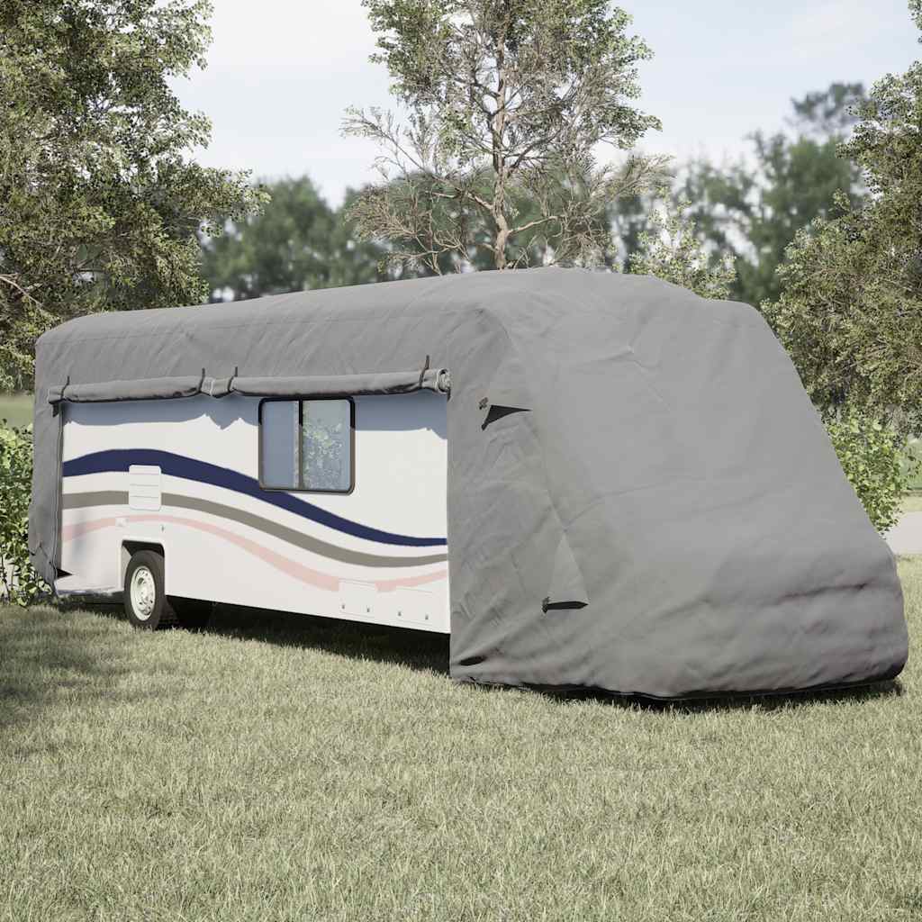 Vidaxx Wohnmobilabdeckungen 870x235x275 cm Vlies grau
