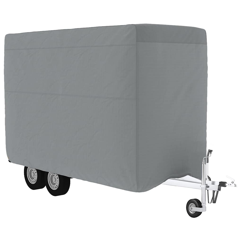 Vidaxl Horse Trailer Cover 334x148x230 cm vliesvlies grau