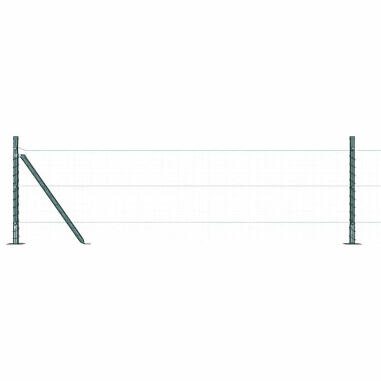 Vidaxl Zaunpfosten 26 Stück grau 3,2 x 3,2 x 50 cm