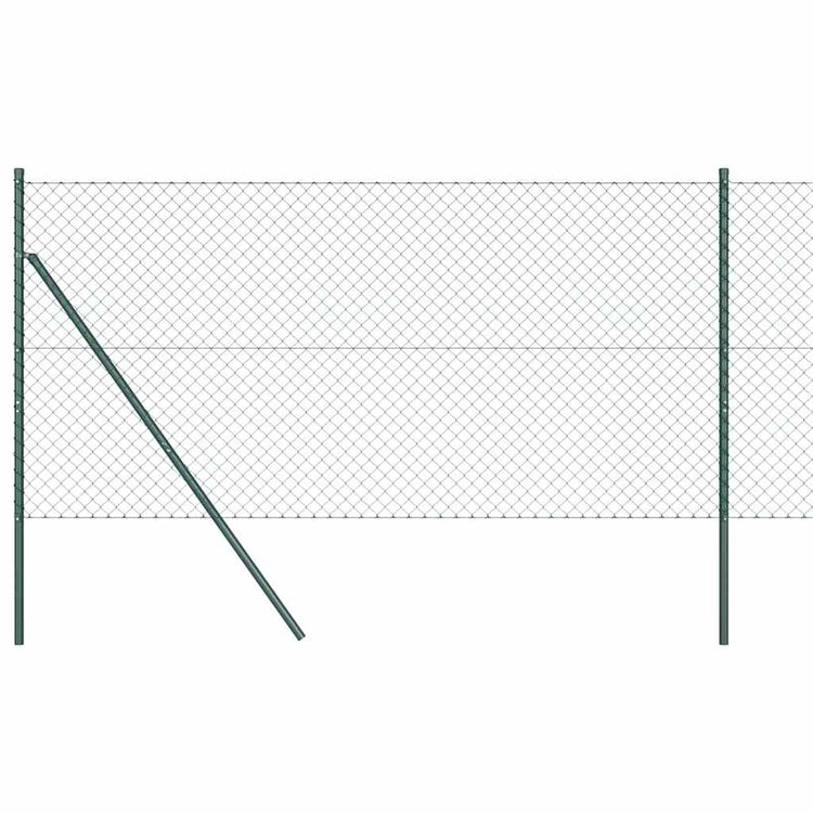 Vidaxl Zaunpfahl grün 10 x 1,2 m (40 x 40 mm Maschenweite)
