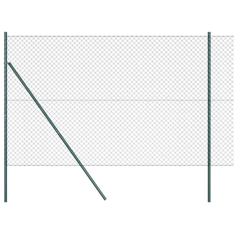 Vidaxl Zaunpfahl grün 10 x 1,6 m (40 x 40 mm Maschenweite)