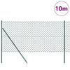 Vidaxl Zaunpfahl grün 10 x 1,5 m (60 x 60 mm Maschenweite)