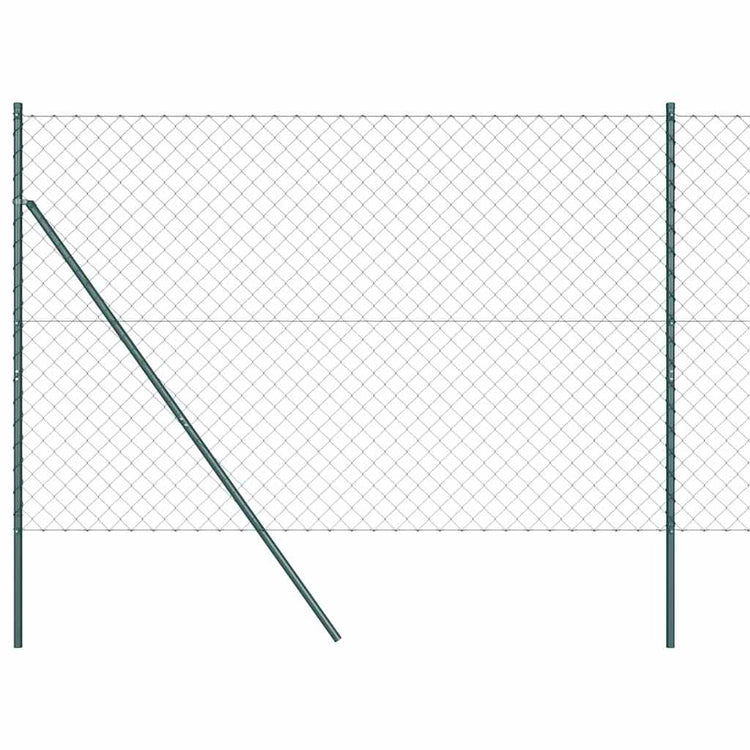 Vidaxl Zaunpfahl grün 10 x 1,6 m (60 x 60 mm Maschenweite)