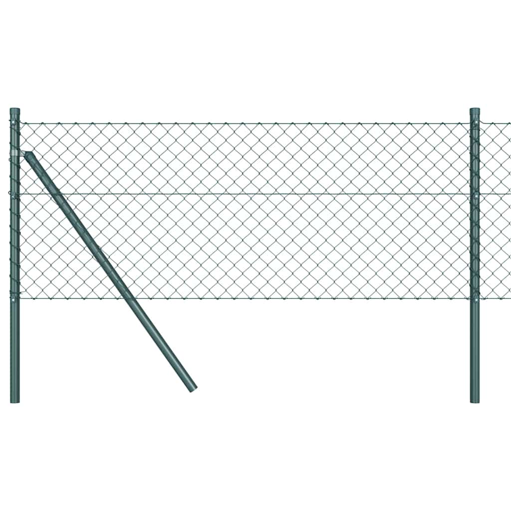 Vidaxl Zaunpfahl grün 25 x 0,4 m (40 x 40 mm Maschenweite)