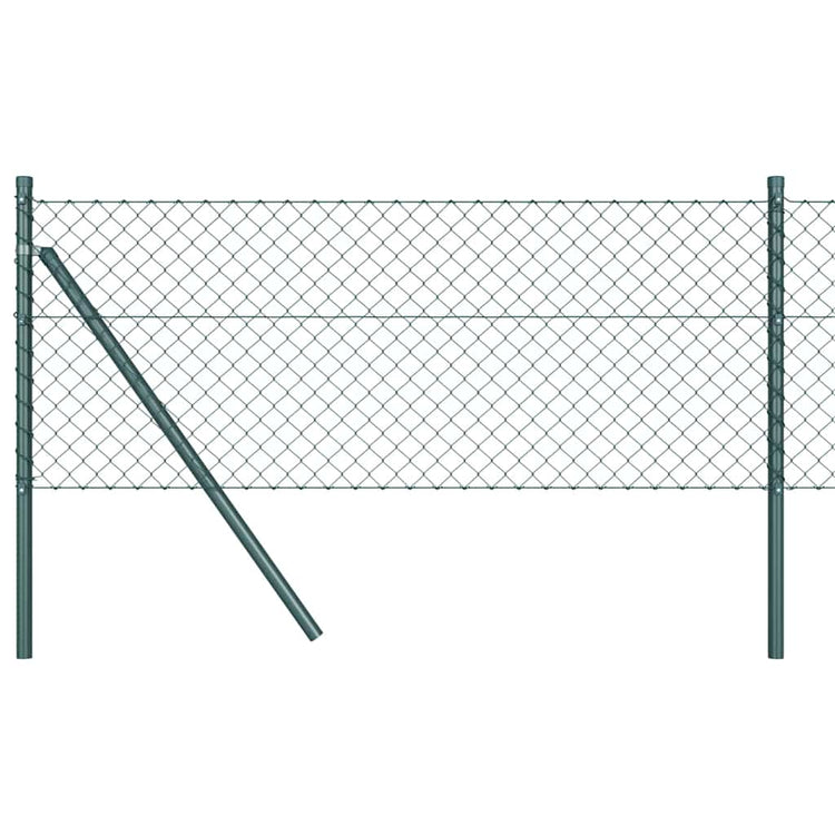 Vidaxl Zaunpfahl grün 25 x 0,6 m (40 x 40 mm Maschenweite)
