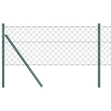 Vidaxl Zaunpfahl grün 0,8 x 25 m (60 x 60 mm Maschenweite) Stahl - afbeelding 2