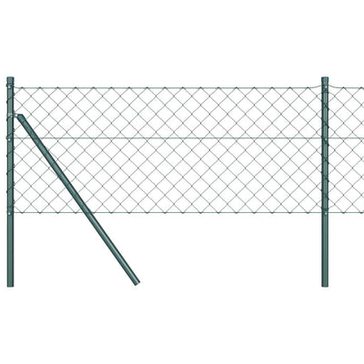 Vidaxl Zaunpfahl grün 0,8 x 25 m (60 x 60 mm Maschenweite) Stahl