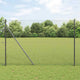 Vidaxl Zaunpfahl grau 10 x 1,6 m (40 x 40 mm Maschenweite)