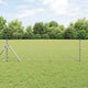 Vidaxl Zaunpfahl Silber 10 x 0,8 m (60 x 60 mm Maschenweite) Stahl