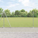 Vidaxl Zaunpfahl Silber 10 x 1,2 m (40 x 40 mm Maschenweite) Stahl