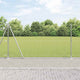 Vidaxl Zaunpfahl Silber 10 x 1,2 m (60 x 60 mm Maschenweite) Stahl
