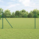 Vidaxxl-Zaun mit Pfosten grün 1,4 x 10 m aus Stahl und PVC