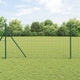 Vidaxxl-Zaun mit Pfosten grün 1,4 x 10 m aus Stahl und PVC
