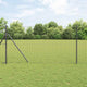 Vidaxl-Zaun mit Pfosten grau 1 x 25 m aus Stahl und PVC
