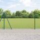 Vidaxxl-Zaun mit Pfosten grün 1,2 x 10 m aus Stahl und PVC