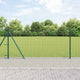 Vidaxxl Zaun mit Pfosten Grün 0,8 x 10 m Stahl