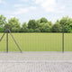 Vidaxxl Zaun mit Pfosten grau 0,8 x 25 m Stahl