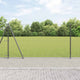 Vidaxxl Zaun mit Pfosten grau 1,2 x 10 m Stahl