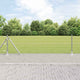 Vidaxxl Zaun mit Pfosten Silber 0,6 x 25 m Stahl