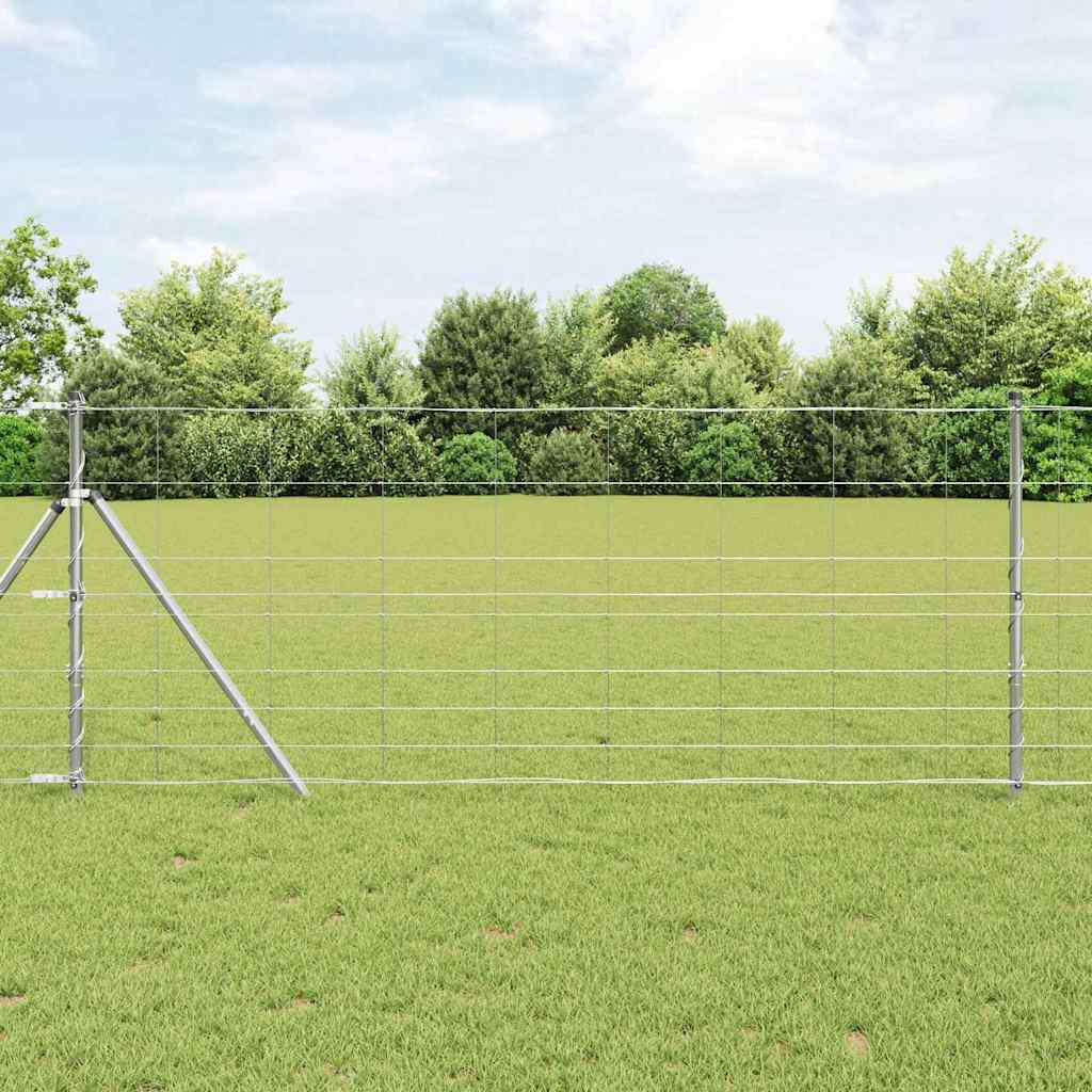 Vidaxl Zaunpfosten verzinkt 25 x 1 m Stahl