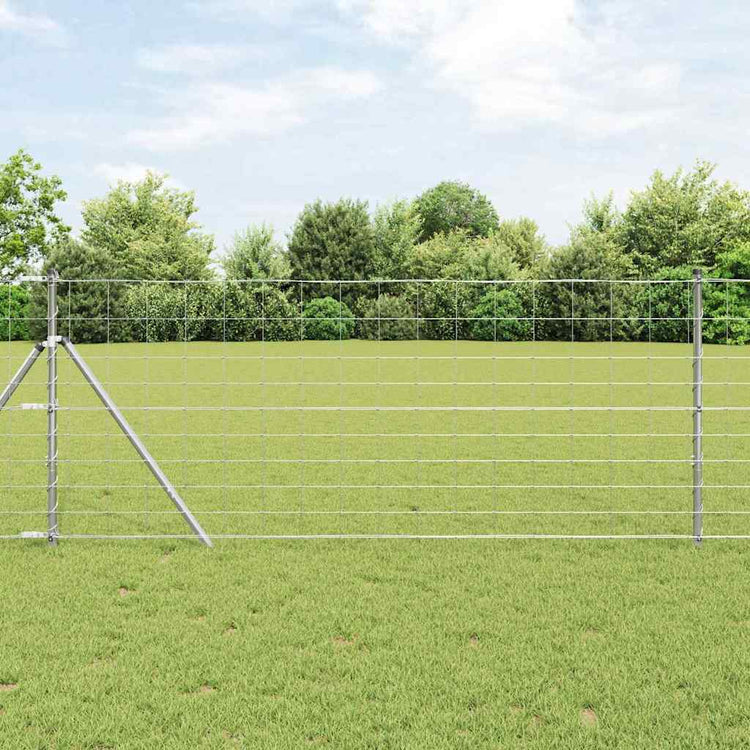 Vidaxl Zaunpfosten verzinkt 25 x 1 m Stahl