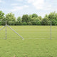 Vidaxl Zaunpfosten verzinkt 25 x 0,8 m Stahl