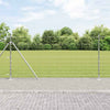 Vidaxl Zaunpfosten verzinkt 25 x 1,2 m Stahl