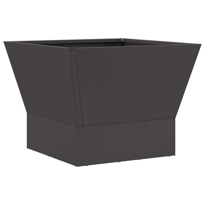Vidaxl Feuerkorb schwarz 40 x 40 x 35 cm Stahl