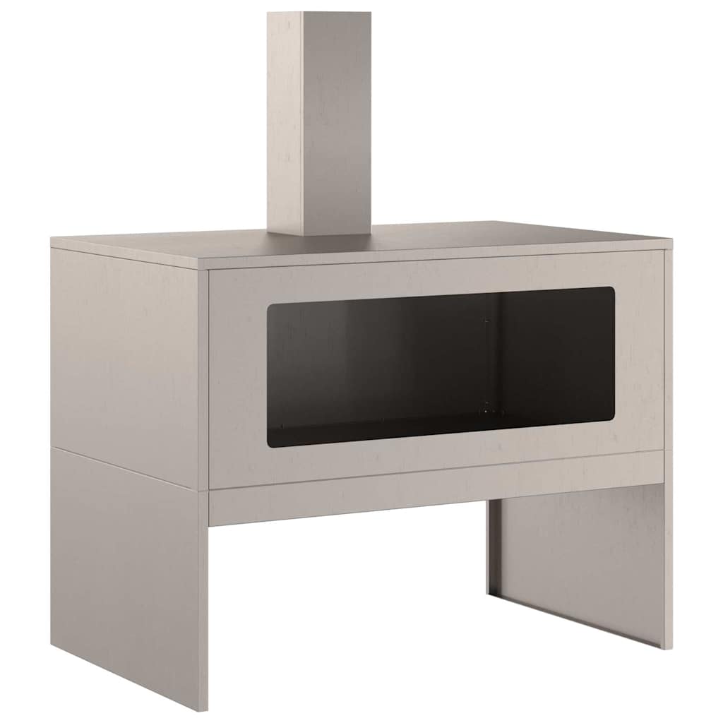 Vidaxl Feuerkorb braun 80 x 50 x 96 cm Cortenstahl
