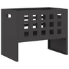 Vidaxl Feuerkorb schwarz 50 x 30 x 40 cm Stahl